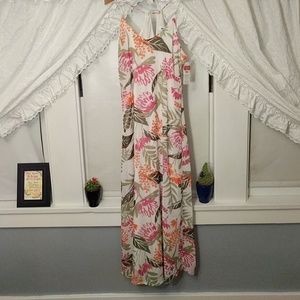 Old Navy maxi dress with floral pattern